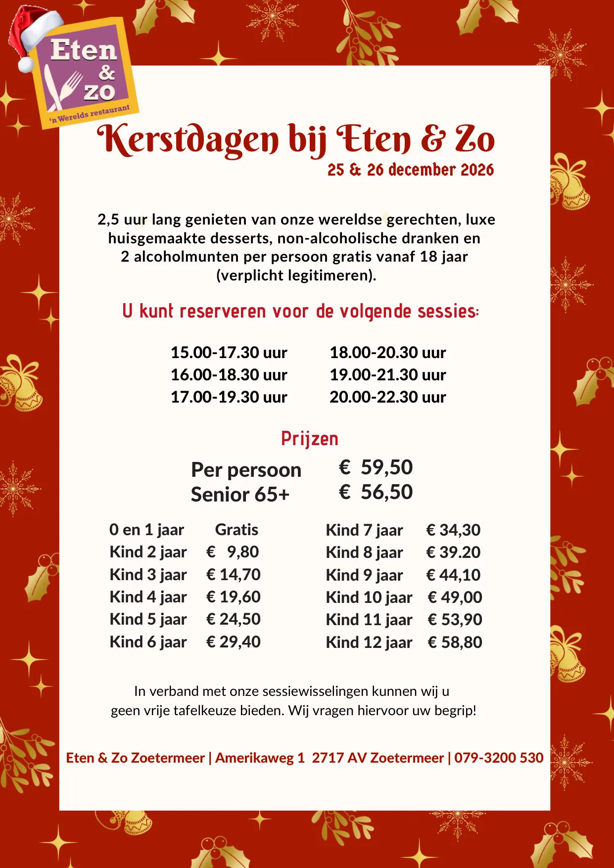 Folder Kerstdagen 2026